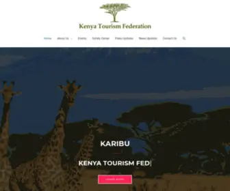 KTF.co.ke(Kenya Tourism Federation) Screenshot