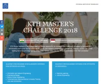 KTHchallenge.in(KTH Master's Challenge) Screenshot