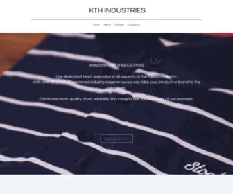 Kthindustries.com(KTH INDUSTRIES) Screenshot