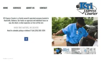 Ktiexpresscourier.com(KTI Express Courier) Screenshot