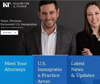 Ktimmigration.us(Kosobucki & Tessier PLLC) Screenshot