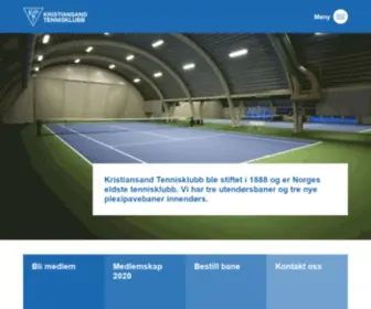 KTK.no(Kristiansand tennisklubb) Screenshot
