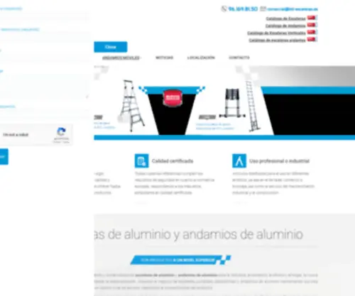 KTL-Escaleras.es(Escaleras de aluminio) Screenshot