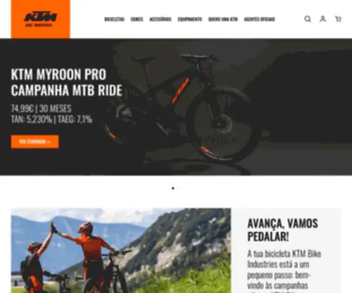 KTM-Bike.pt(Bicicletas de Montanha) Screenshot