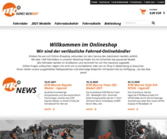 KTM-Bikes-Online.at(KTM Bikes Onlineshop) Screenshot