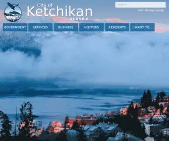 KTN-AK.us(Official Website of The City of Ketchikan) Screenshot