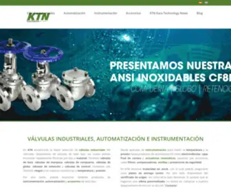 KTnvalves.com(Industrial automation and instrumentation valves) Screenshot