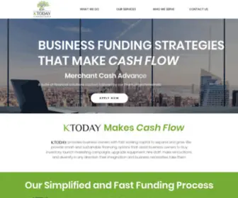 Ktodayfunding.com(KToday Funding Group) Screenshot