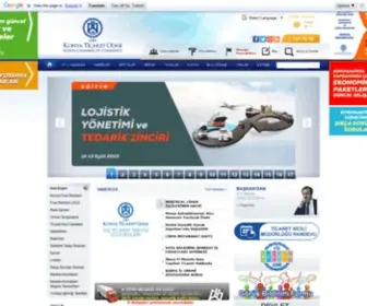 Kto.org.tr(Konya Ticaret Odas) Screenshot