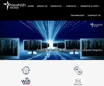 KTPltech.com(Ktechnologies has built Fiber Optic Network and Solutions for Telecom Operators) Screenshot