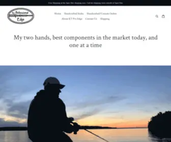 KTproedge.com(KT Professional Edge Custom Fishing Rods) Screenshot