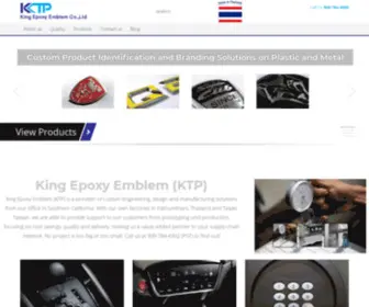 KTptechs.com(King Epoxy Emblem Co) Screenshot