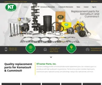 Ktractor.com(KTrator Parts) Screenshot