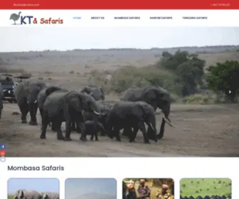 Ktsafariskenya.com(Kenya safari) Screenshot