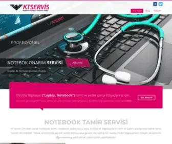 Ktservis.com(Ktservis Notebook Tamiri Notebook Lcd Ekran Notebook Adaptör Notebook Yedek Parça ve Notebook Pil Merkezi) Screenshot