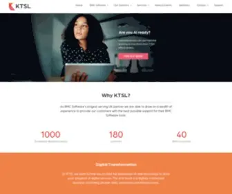 KTSL.com(Transforming ITSM Solutions & Enterprise IT Management) Screenshot
