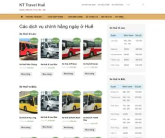 KTtravelhue.com(Các) Screenshot