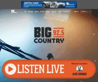 KTWB.com(KTWB Big Country 92.5) Screenshot