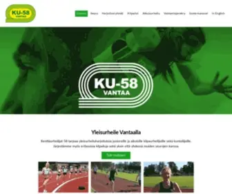 KU-58.fi(Kenttäurheilijat) Screenshot