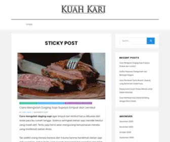 Kuahkari.com(Kuahkari) Screenshot