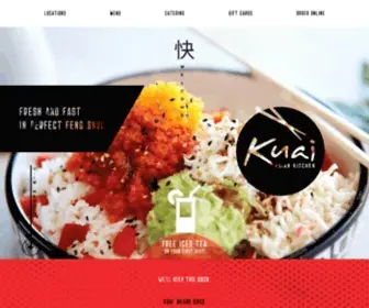 Kuaiasiankitchen.com(Fresh and Fast) Screenshot