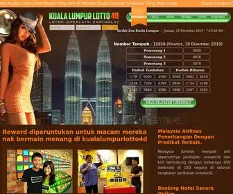 Kualalumpurlotto4D.com(Kualalumpurlotto4D) Screenshot