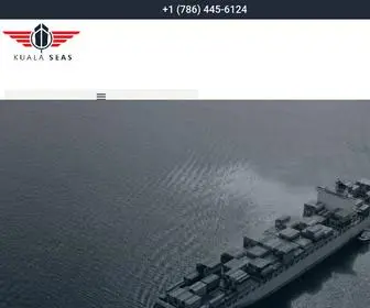 Kualaseas.com(Cargo and Freight Company) Screenshot