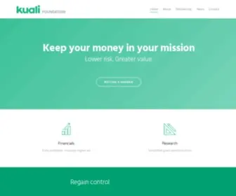 Kuali.org(Kuali Foundation) Screenshot