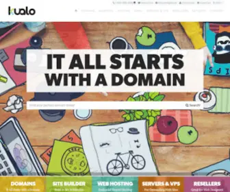 Kualo.com(Site Hosting) Screenshot