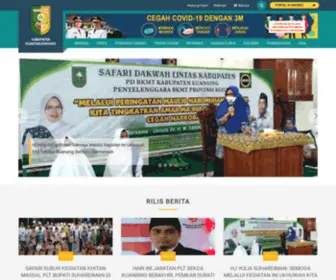 Kuansing.go.id(Pemerintah Kabupaten Kuantan Singingi) Screenshot