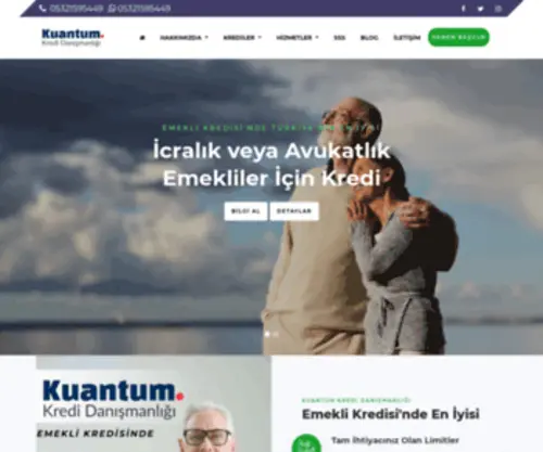 Kuantumkredidanismanlik.com(Kuantum Kredi Danışmanlığı) Screenshot