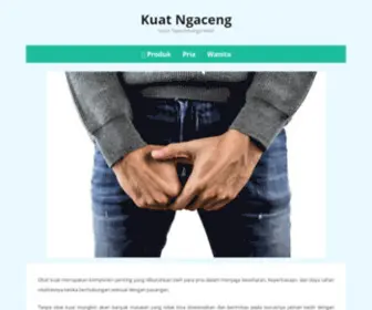 Kuatngaceng.com(Menyediakan obat kuat alami) Screenshot