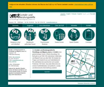 Kub-Berlin.org(Startseite) Screenshot