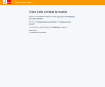 Kub-Digimedia.ch(Klett und Balmer Verlag) Screenshot