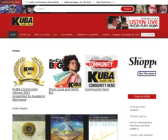 Kubaradio.com(Yuba Sutter's Classic Hits) Screenshot