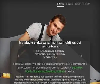 Kubatech.pl(Elektryk görlitz) Screenshot