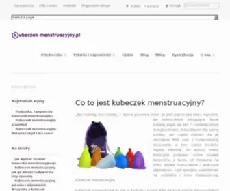 Kubeczek-MenstruacyjNy.pl(Kubeczek Menstruacyjny MeLuna®) Screenshot