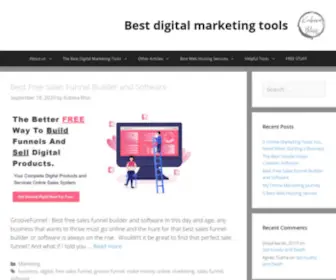 Kuberabliss.com(Best digital marketing tools) Screenshot