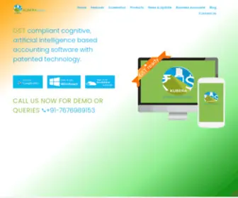 Kuberasofttech.com(Kubera GST) Screenshot