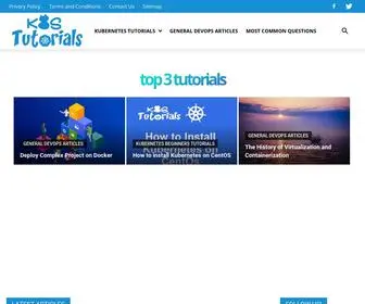 Kubernetestutorials.com(Kubernetes tutorials) Screenshot