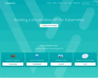 Kubevirt.io(News) Screenshot