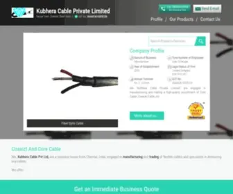 Kubheracable.com(Kubhera Cable Private Limited) Screenshot