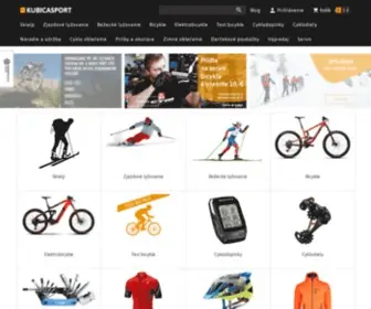 Kubicasport.eu(Eshop a cykloservis) Screenshot