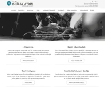 Kubilayaydin.com.tr(Kapalı anevrizma tedavisi) Screenshot