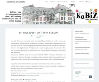 Kubiz-Wallenberg.de(KuBiZ Raoul Wallenberg) Screenshot