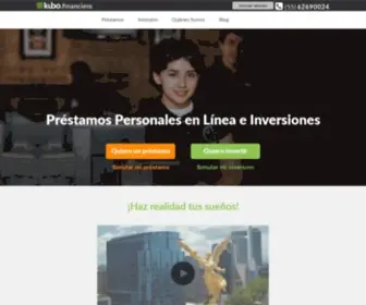 Kubofinanciero.com(Préstamos Personales en Línea) Screenshot