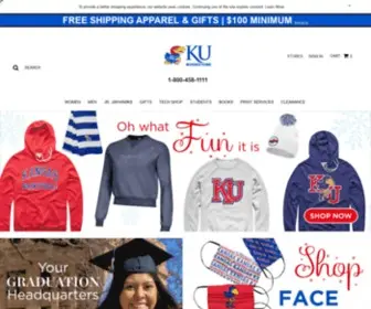 KubookStore.com(University of Kansas Book Store) Screenshot