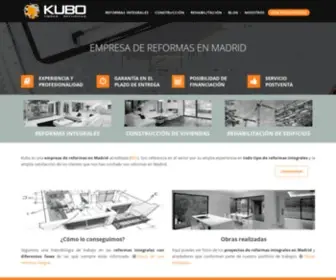 Kuboreformas.com(Empresa de Reformas en Madrid) Screenshot