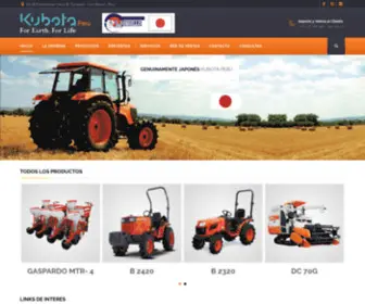 Kubota.pe(Perú) Screenshot