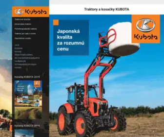 Kubota.sk(Kubota) Screenshot